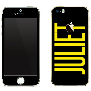   «Juliet»   Apple iPhone 5S