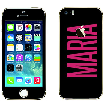   «Maria»   Apple iPhone 5S