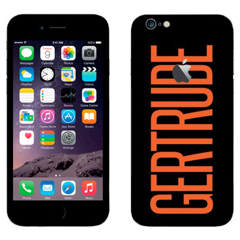   «Gertrude»   Apple iPhone 6 Plus/6S Plus
