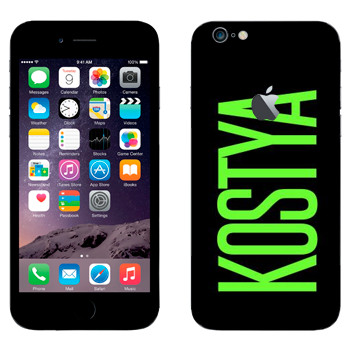   «Kostya»   Apple iPhone 6 Plus/6S Plus