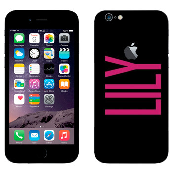   «Lily»   Apple iPhone 6 Plus/6S Plus