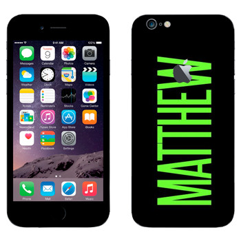   «Matthew»   Apple iPhone 6 Plus/6S Plus