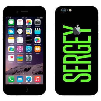   «Sergey»   Apple iPhone 6 Plus/6S Plus
