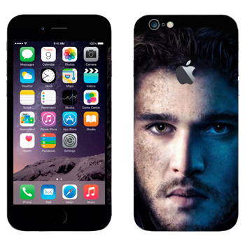 Виниловая наклейка «Джон Сноу» на телефон Apple iPhone 6 Plus/6S Plus