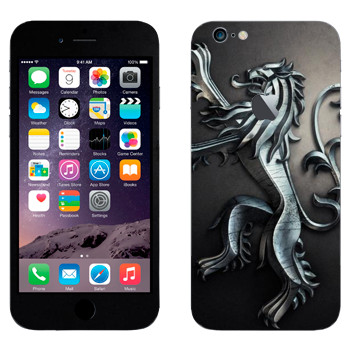 Виниловая наклейка «Игра престолов логотип» на телефон Apple iPhone 6 Plus/6S Plus