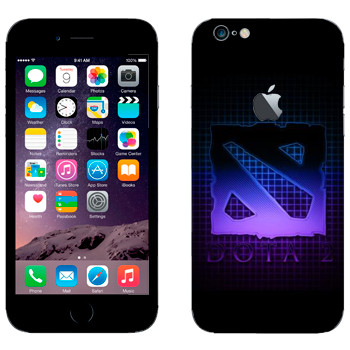   «Dota violet logo»   Apple iPhone 6/6S