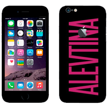   «Alevtina»   Apple iPhone 6/6S