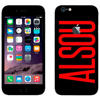   «Alsou»   Apple iPhone 6/6S