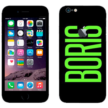   «Boris»   Apple iPhone 6/6S