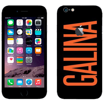   «Galina»   Apple iPhone 6/6S