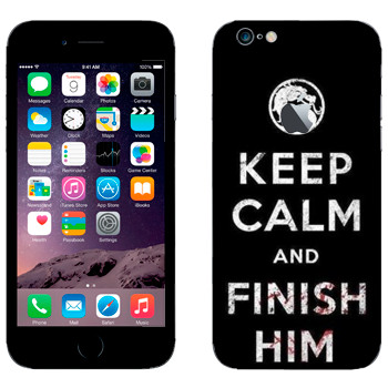  «Keep calm and Finish him Mortal Kombat»   Apple iPhone 6/6S