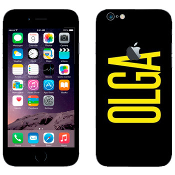   «Olga»   Apple iPhone 6/6S