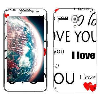   «I Love You -   »   Lenovo A606