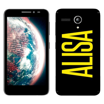   «Alisa»   Lenovo A606