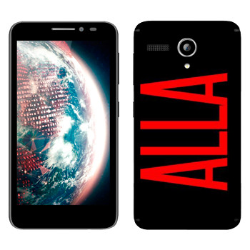   «Alla»   Lenovo A606