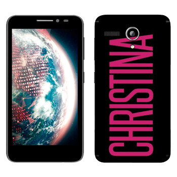   «Christina»   Lenovo A606