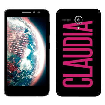   «Claudia»   Lenovo A606