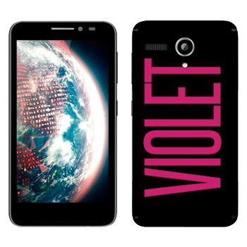   «Violet»   Lenovo A606