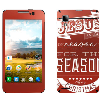   «Jesus is the reason for the season»   Lenovo P780