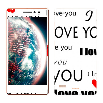   «I Love You -   »   Lenovo VIBE X2