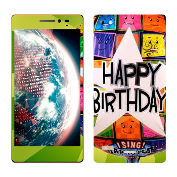   «  Happy birthday»   Lenovo VIBE X2