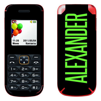   «Alexander»   LG A100