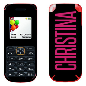   «Christina»   LG A100