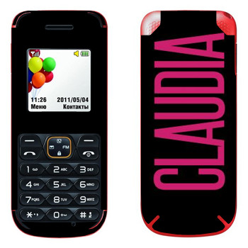   «Claudia»   LG A100