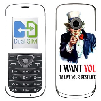   « : I want you!»   LG A230