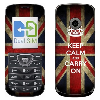   «Keep calm and carry on»   LG A230