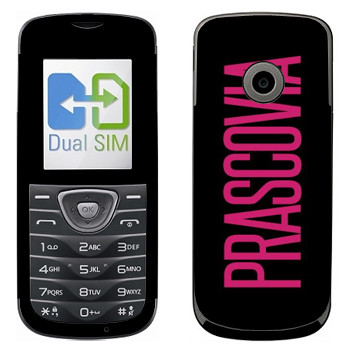   «Prascovia»   LG A230