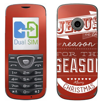   «Jesus is the reason for the season»   LG A230