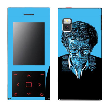   «Kurt Vonnegut : Got to be kind»   LG BL20 Chocolate