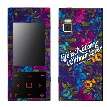   « Life is nothing without Love  »   LG BL20 Chocolate