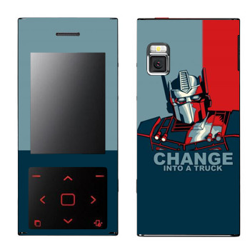   « : Change into a truck»   LG BL20 Chocolate