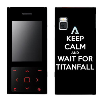   «Keep Calm and Wait For Titanfall»   LG BL20 Chocolate