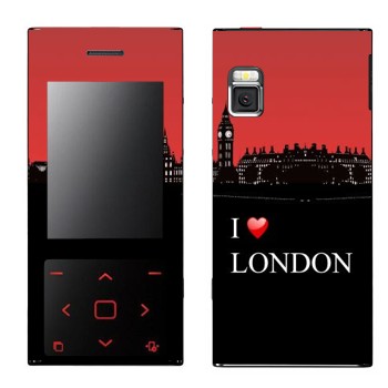   «I love London»   LG BL20 Chocolate