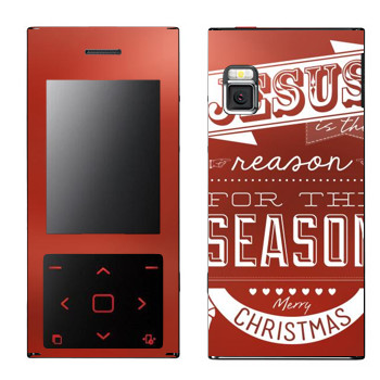   «Jesus is the reason for the season»   LG BL20 Chocolate