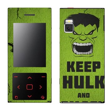   «Keep Hulk and»   LG BL20 Chocolate