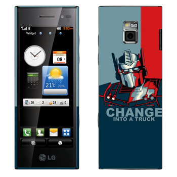   « : Change into a truck»   LG BL40 New Chocolate