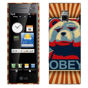   «  - OBEY»   LG BL40 New Chocolate