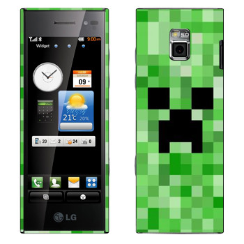   «Creeper face - Minecraft»   LG BL40 New Chocolate