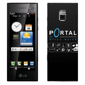   «Portal - Still Alive»   LG BL40 New Chocolate