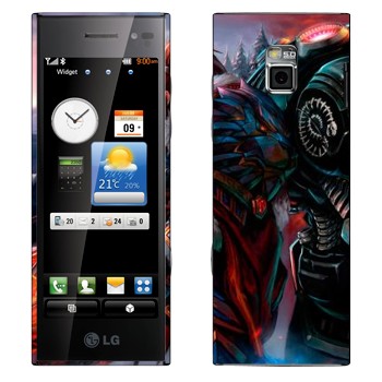   «StarCraft vs Warcraft»   LG BL40 New Chocolate