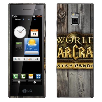   «World of Warcraft : Mists Pandaria »   LG BL40 New Chocolate