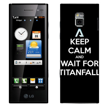   «Keep Calm and Wait For Titanfall»   LG BL40 New Chocolate