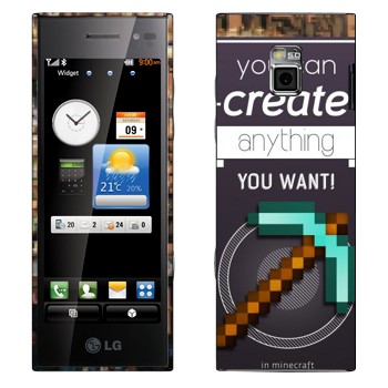   «  Minecraft»   LG BL40 New Chocolate