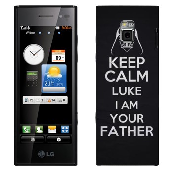   «Keep Calm Luke I am you father»   LG BL40 New Chocolate