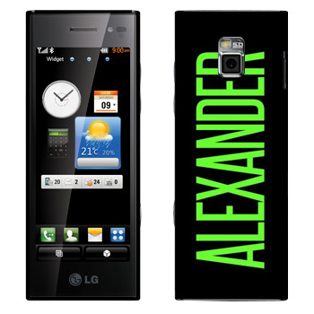   «Alexander»   LG BL40 New Chocolate