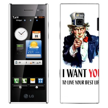   « : I want you!»   LG BL40 New Chocolate